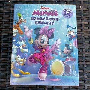 Disney Junior Minnie Storybook Library 12 Book Set Brand New Sealed Young Reader